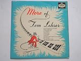 Lehrer, Tom More Of Tom Lehrer 10"LP Decca LF1323 EX/VG 1959 10 inch LP