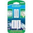 eneloop NEW 2000mAh Typical, 1900mAh Minimum, 1500 cycle, 2 Pack AA, Ni-MH Pre-Charged Rechargeable Batteries with 