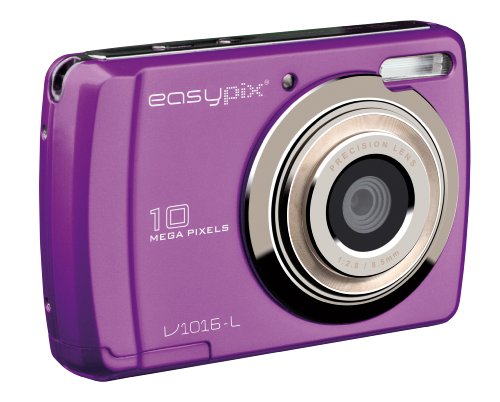 Easypix Swing Digitalkamera (10 Megapixels, 6,9 cm (2,7 Zoll) Display, HD-Video) violett