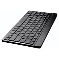 Perixx PERIBOARD-804, Clavier sans fils Bluetooth - Noir - Compatible avec Android and Windows systme - 261x129mm - Batterie Li-ion - AZERTY