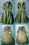 Ladies Early 1860s Day Dress Pattern