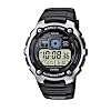CASIO Collection AE-2000W-1AVEF - Reloj de caballero de cuarzo, correa de resina color negro (con cron�metro, alarma, luz)