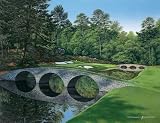 Augusta National No. 12 16x20 Open Edition Canvas Giclee