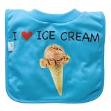 Green Sprouts Eco-friendly Favorite Food Bib, Aqua... by GREEN SPROUTS