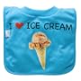 green sprouts Favorite Food Bib, Aqua Icecream