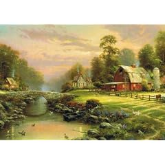 Schmidt Spiele - Thomas Kinkade, Painter of Light, 2 x 1000 Teile Puzzle