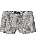 VOLCOM Basix Cream Plaid Short