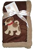 Bananafish Spot Sherpa Trim Blanket