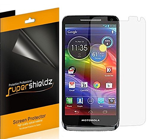 [6-Pack] SUPERSHIELDZ- High Definition Clear Screen Protector For Motorola Electrify M XT901 + Lifetime Replacements Warranty [6 Pack] - Retail Packaging