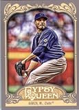 2012 Topps Gypsy Queen Baseball Card # 94 Matt Garza - Chicago Cubs (ENCASED MLB Trading Card)