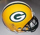 Full Size Authentic Green Bay Packers Helmet Autographed by Jermichael Finley