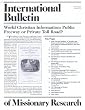 International Bulletin of Missionary Research
