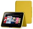 �tui en cuir avec support Amazon pour Kindle Fire HD - Jaune miel (est compatible avec Kindle Fire HD uniquement)