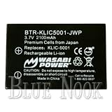Sanyo DB-L50 / DB-L50AU Replacement Battery (Premium Japanese Cells, 2100 mAh, 5-YR Warranty) (by Wasabi Power®)