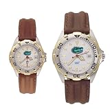University of Florida Gators Head All Star Leather Watch