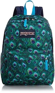 JanSport SuperBreak Backpack (MULTI PEACOCK)