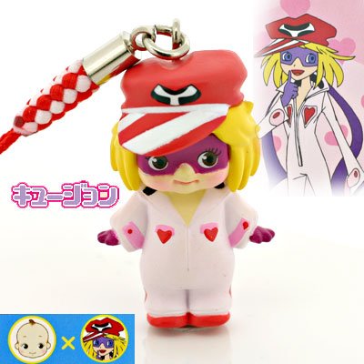 キュージョン根付ストラップ(タイムボカンヤッターマン2号/アイちゃん)