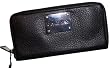Women's Calvin Klein Zip Around Leather Wallet Brown