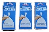 300 Disposable Scented Diaper Pet Waste Removal Bags