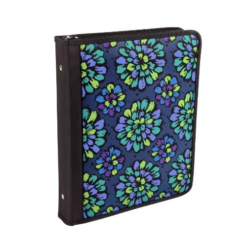 Vera Bradley Flexi Zip-Around Binder Indigo Pop Vera Bradley Flexi Zip-Around Binder Indigo Pop