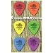 Dunlop Tortex Standard Plektrum Set, 6 St�ck, 0,5-1,14 mm