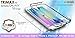 Galaxy S6 Edge case, Beyond CellTM Tri Max® 360° Ultra [Slim] Protection Shield + Build in Full Curve Screen Protector [ Full Body Armor] with Back [Scratch Resistant] Panel [Crystal Clear] for Samsung S6 Edge (1 Year Warranty) Retail Packaging