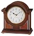 Seiko Mantel Chime Clock Brown Wooden Case