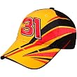 NASCAR Chase Authentics Jeff Burton Yellow-Black Fragment Element Adjustable Hat