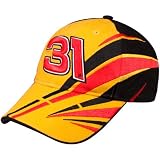 Chase Authentics Jeff Burton Yellow-Black Fragment Element Adjustable Hat