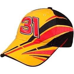 NASCAR Chase Authentics Jeff Burton Yellow-Black Fragment Element Adjustable Hat
