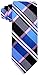 Scott Allan Tartan Plaid Tie for Men | Men's Blue & Black Ties Gingham Plaid Necktie for Him | Corbatas Para Hombre Elegantes tela escocesa