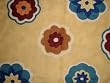 Crewel Rug Phallgam Cream Chain Stitched Wool Rug (9X12FT)