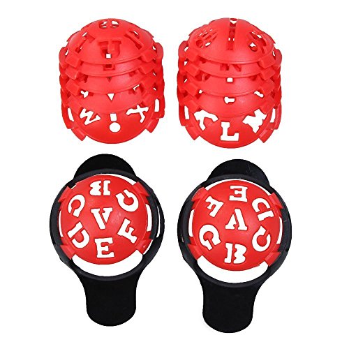 Generic Golf Ball Line Liner Marker Template Drawing Mark Alignment Putting Tool (6 in 1)