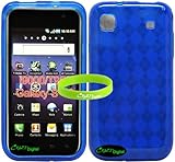 Premium Blue TPU Skin Case for Samsung Galaxy S 4G. CrazyOnDigital Brand Pa ....