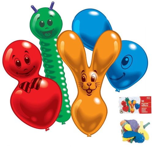 Imagen 2 de Everts 46510 - 3 paquetes de 10 globos con formas