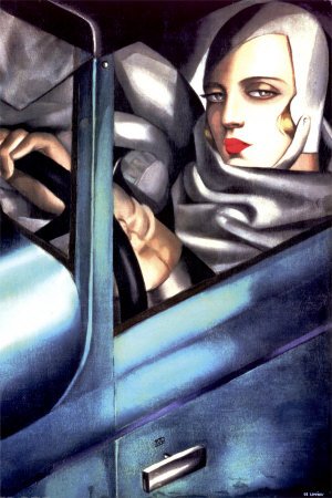 Autoportrait Styles Art Poster Print by Tamara de Lempicka, 24x36