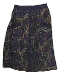 Hype womens tuck buttoned front firework print silk skirt
