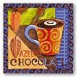 Azteca Chocolate by Jennifer Brinley 10"x10" Art Print Poster