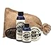 Beard Care Kit by Mountaineer Brand: All-Natural, Complete Beard Care in one Kit (WV Coal) Includes: Beard Oil, Beard Balm, Beard Wash, and Beard Brush