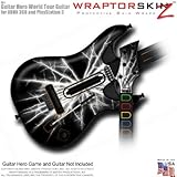 Lightning White Skin fits Band Hero, Guitar Hero 5 & World Tour Guitars for XBOX 360 & PS3 (GUITAR N