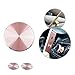 ZZoo Adhesive Metal Plate Mounting Kits Stickers Discs Magnetic Patch Compatible with Air Vent Magnetic Car/Vehicle Mount Holder Especially for iPhone 6S 7 7plus (2pack-Rose Gold)