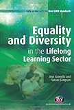 Equality and diversity in the lifelong learning sector