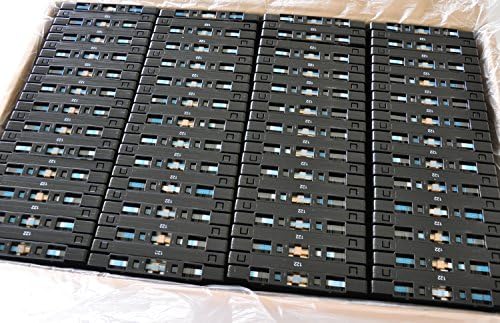 100 Black 122 Minute Professional Series High Quality Blank Audio Cassette Tapes - 61 Min Per Side