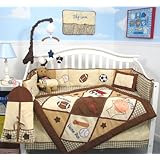 SoHo Let's Play Game Baby Crib Nursery Bedding 10 Pieces Set