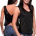 Element Avalon Juniors V-Neck Tank Top - Black