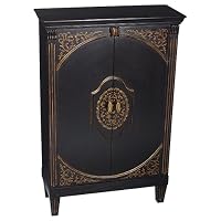 Kenvold CD/DVD Cabinet - Black
