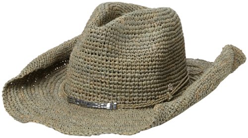 Flora Bella Women's Dakota Crochet Hemitite Cowboy Hat