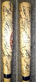 Boston Red Sox Legends Signed Autographed Baseball Bat