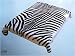 Kitchen & Housewares : Zebra Skin Double Super Quality Mink Blanket