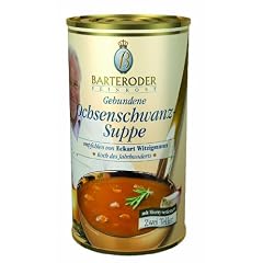 Barteroder Feinkost Ochsenschwanzsuppe gebunden (570ml), 6er Pack (6 x 530 ml)